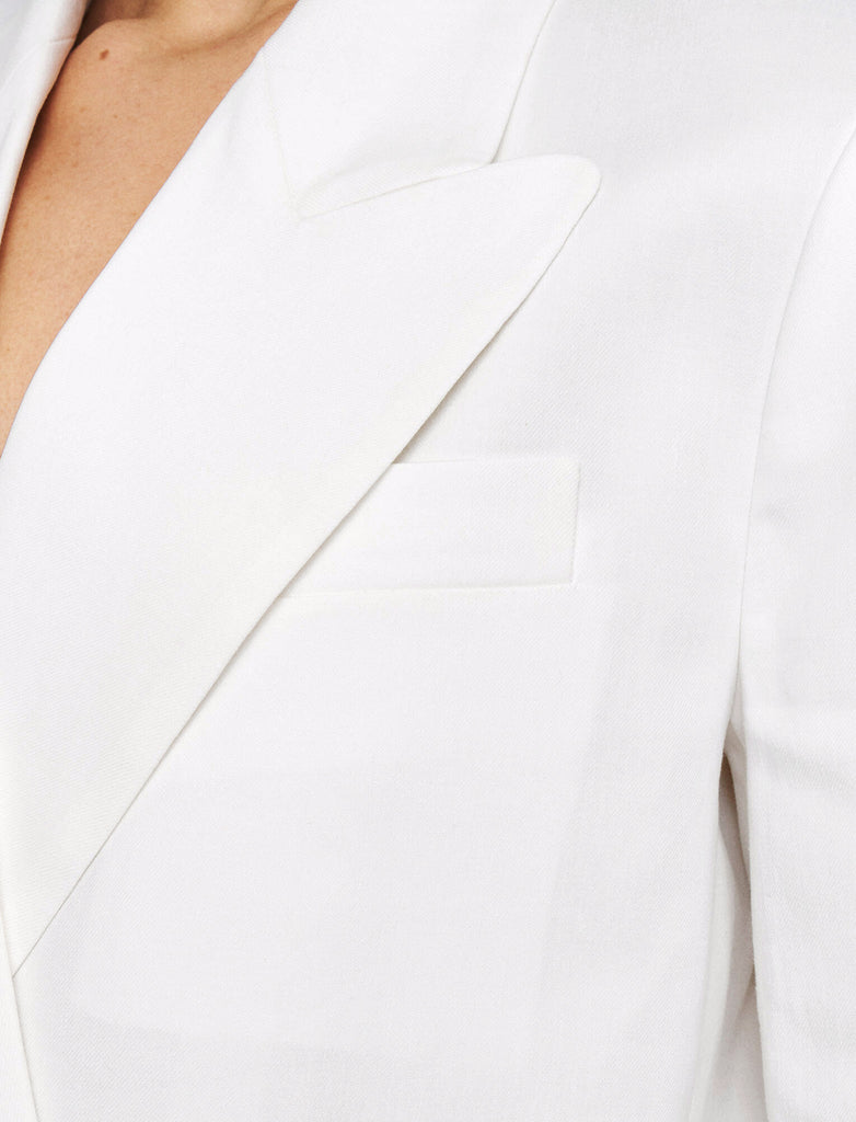 double-breasted blazer