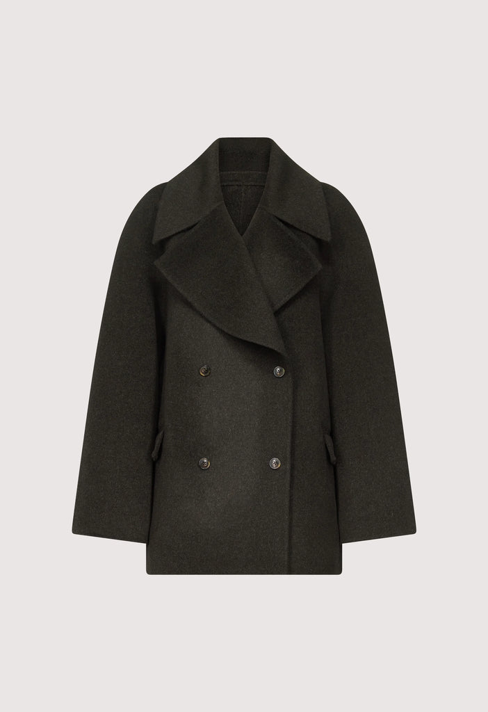 double-breasted notch-lapel jacket