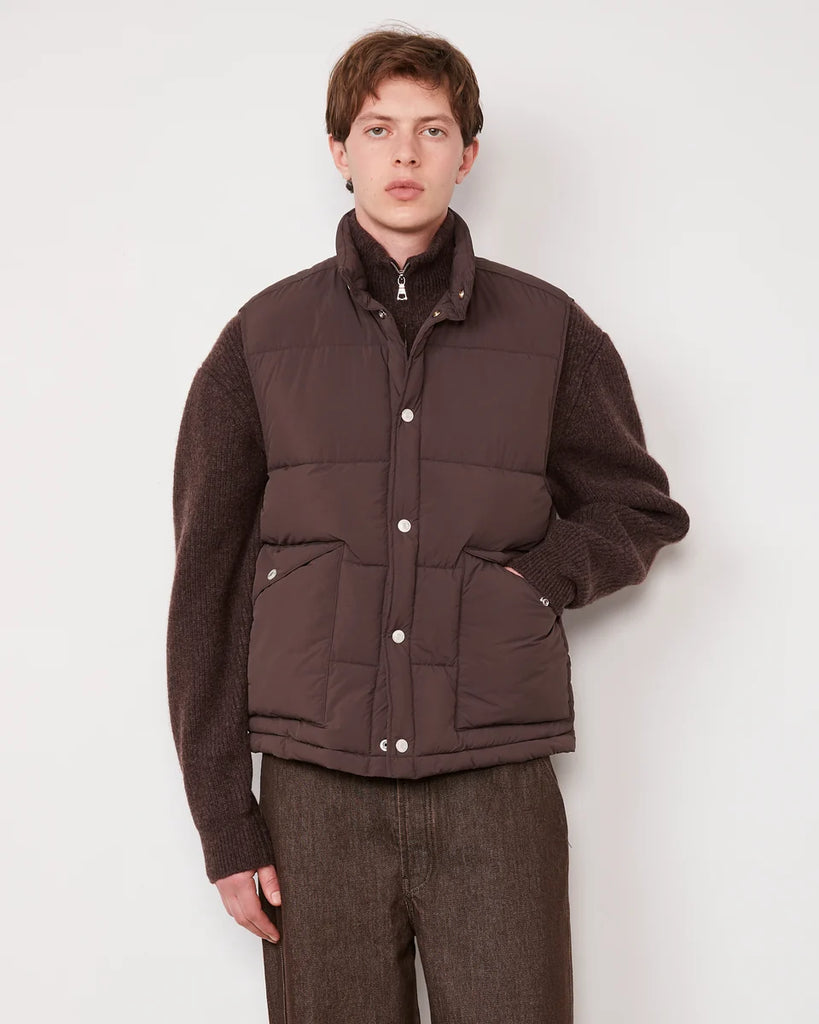 TOMY sleeveless bomber