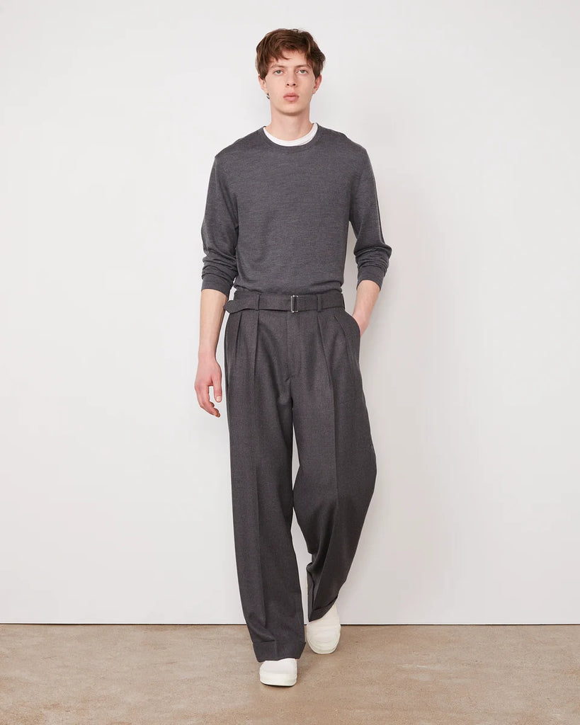 NASH wool pleat trousers