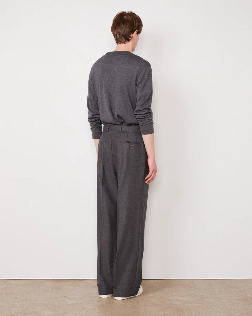 NASH wool pleat trousers