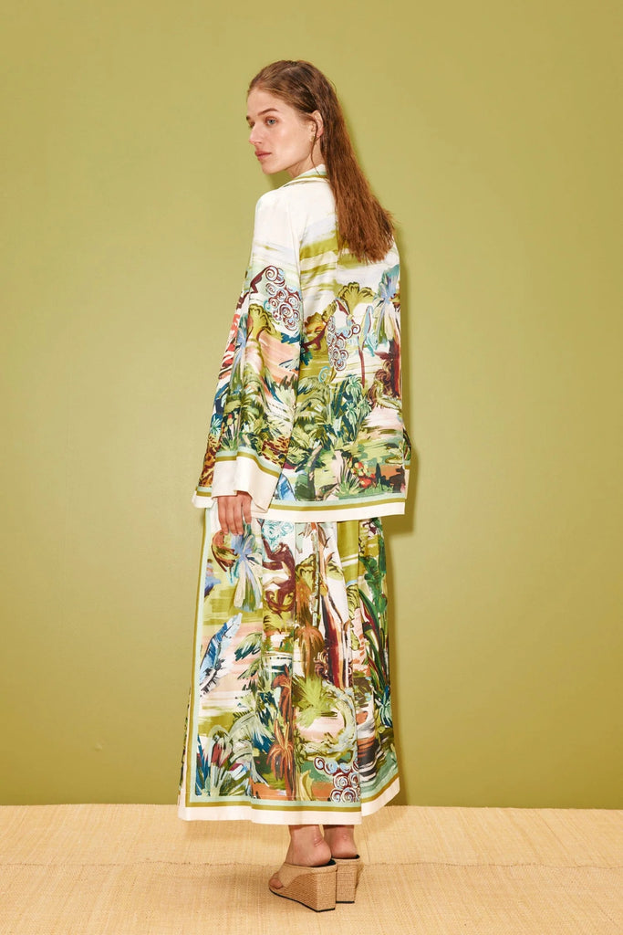 Jungle Boogie silk trousers