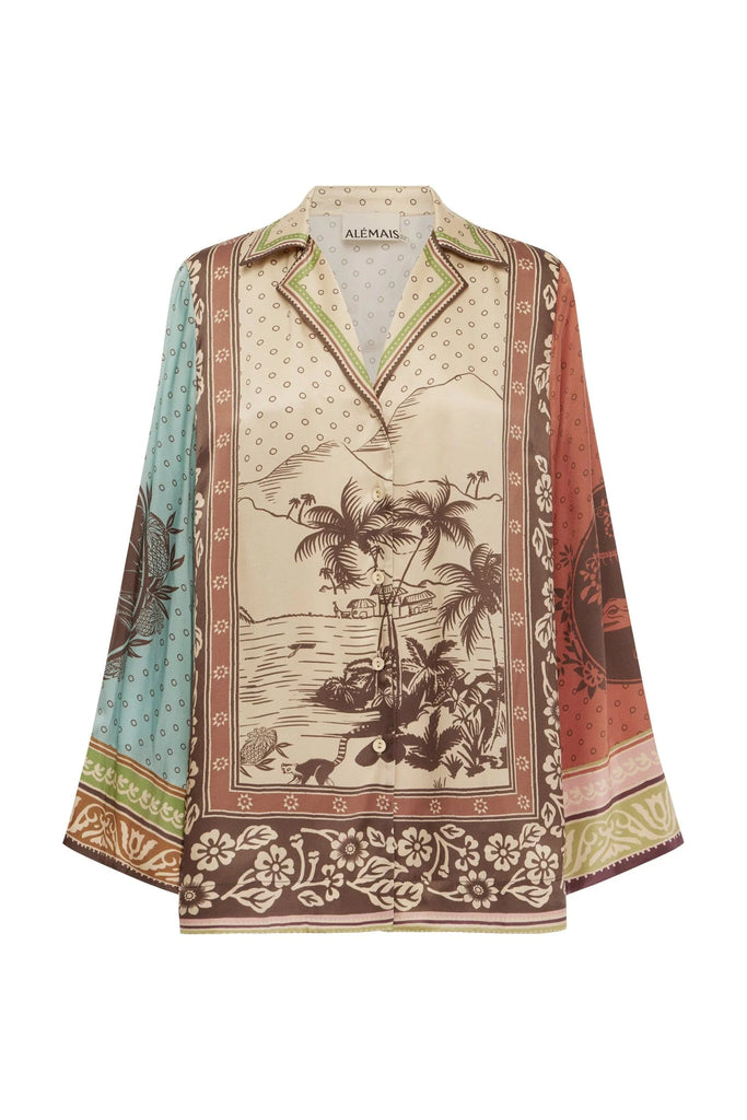 Alberta graphic-print shirt