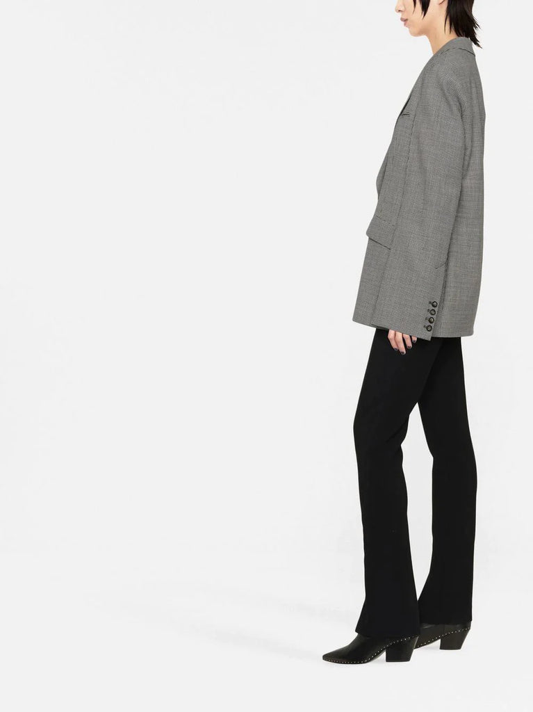 puppytooth oversized blazer