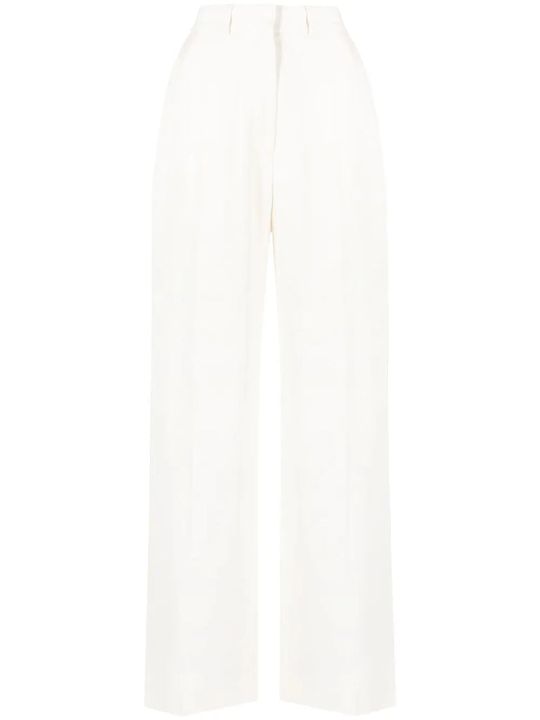 hoch taillierte, maßgeschneiderte Hose