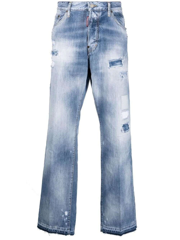 Low-rise wide-leg Denim Jeans