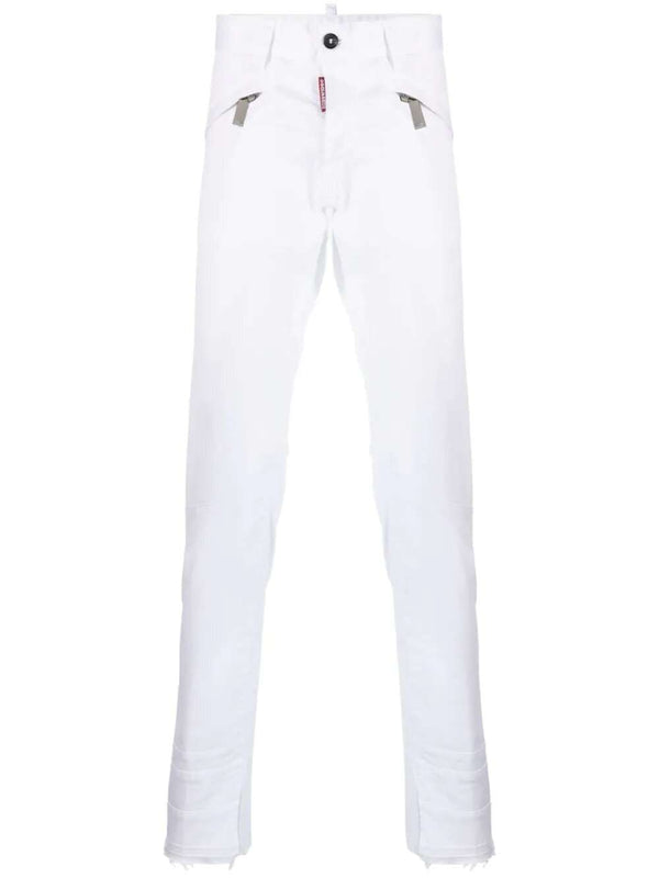 Zip-pockets trousers