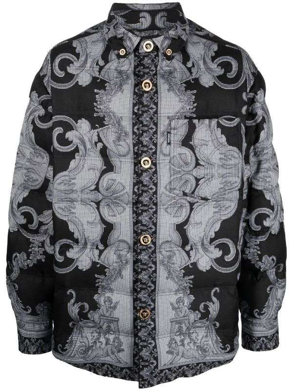 Barocco print jacket