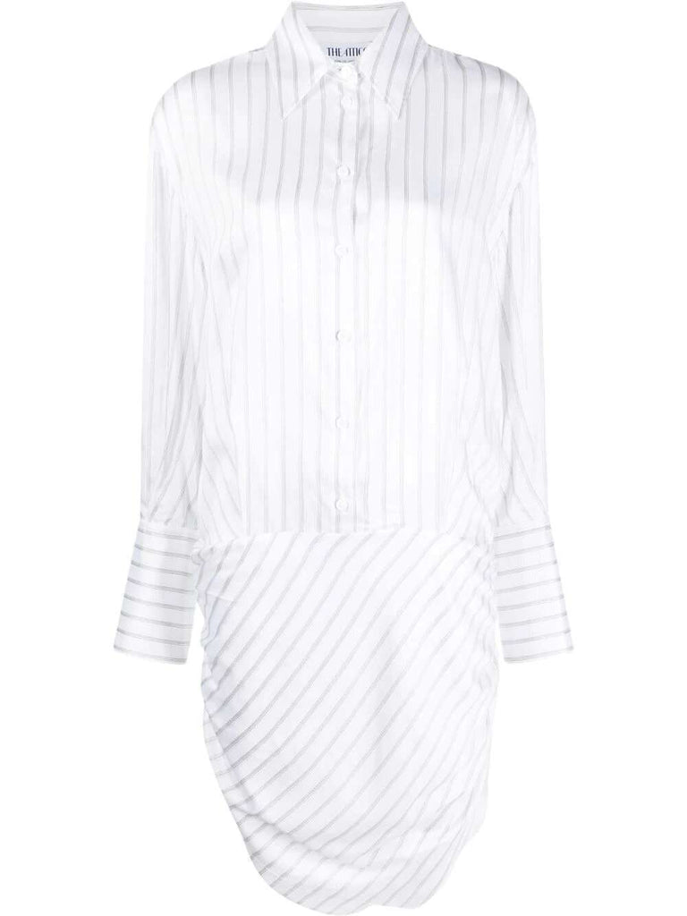 Hatty striped shirtdress