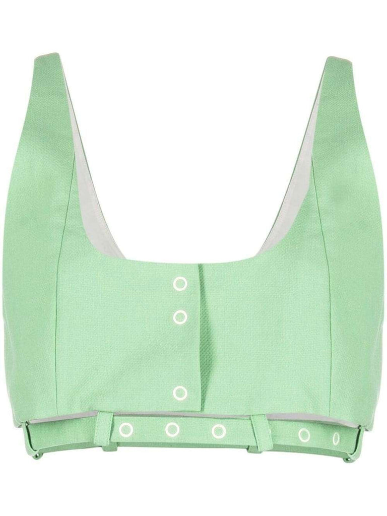Suiting crop top