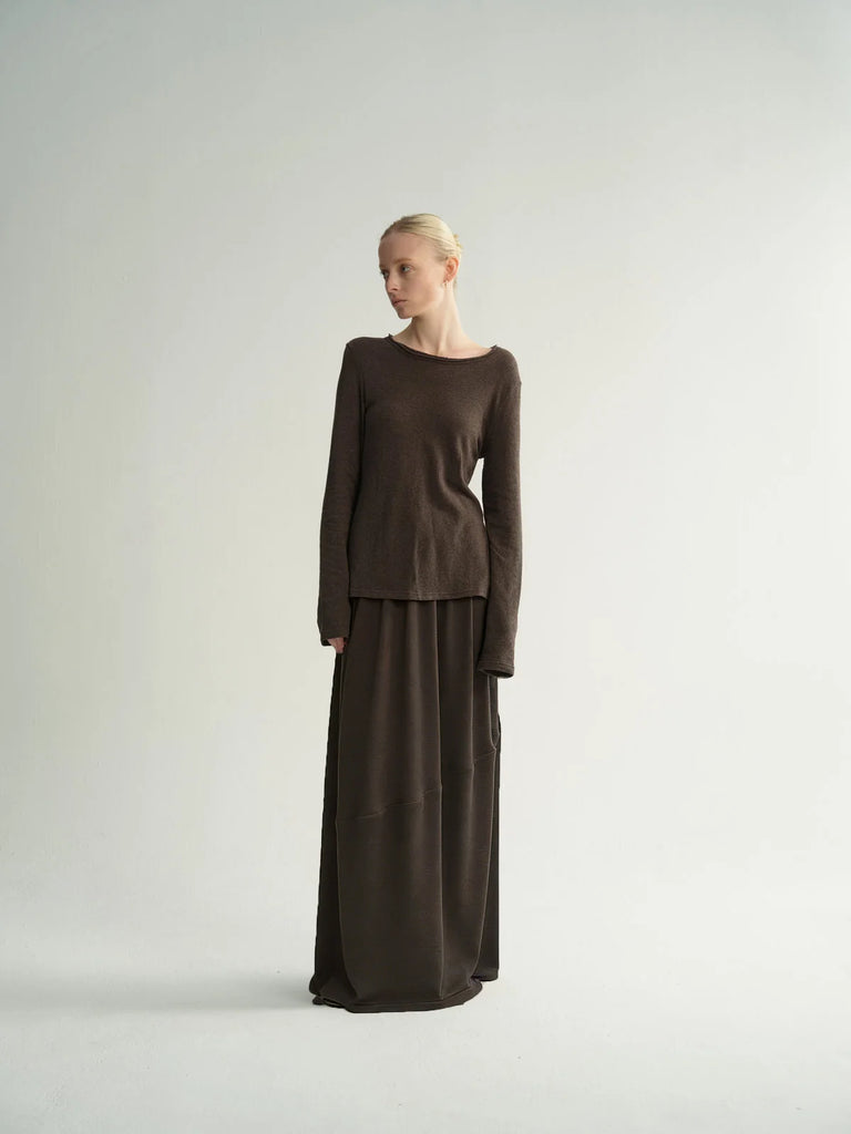 Aven jersey skirt