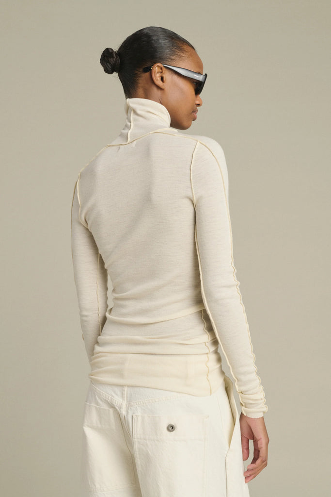 roll-neck wool sweater LOIS