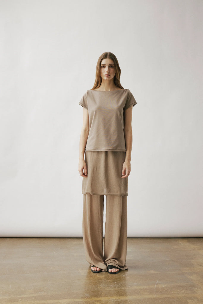 Cilla flap knit trousers