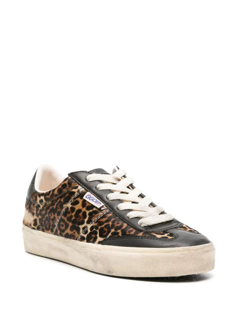 Soul Star cheetah-pattern sneakers