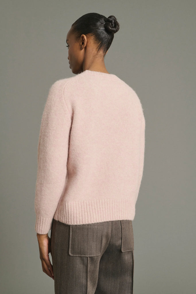 ribbed-trim sweater