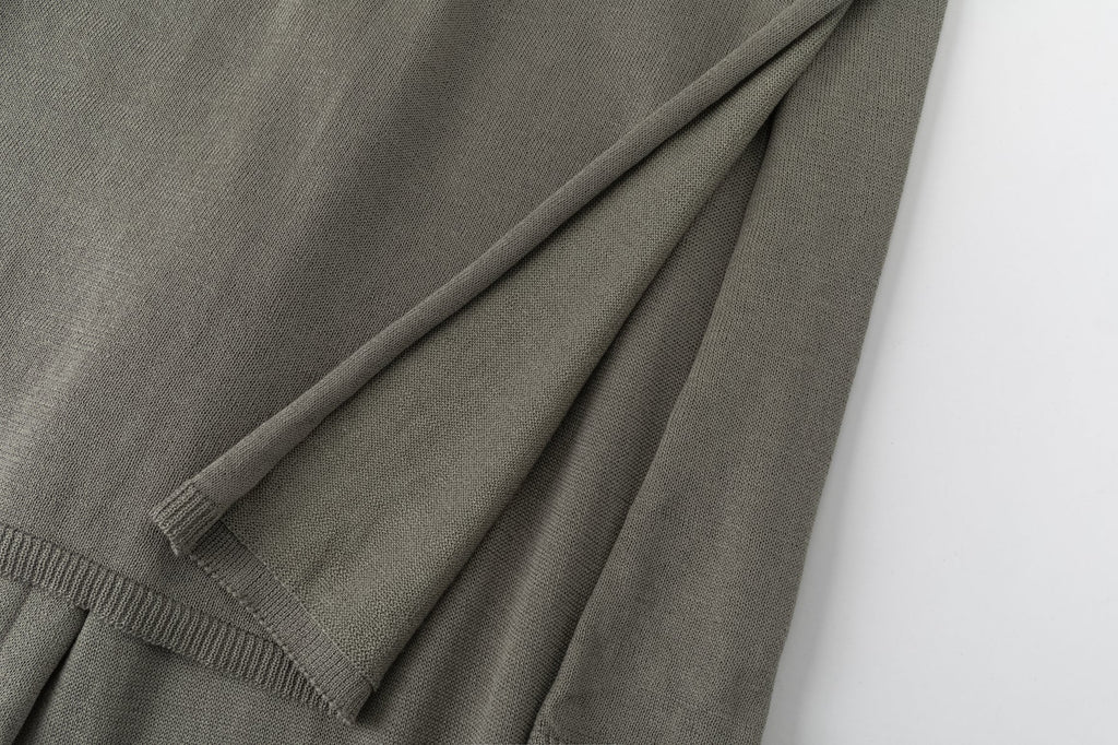 Cilla flap knit trousers