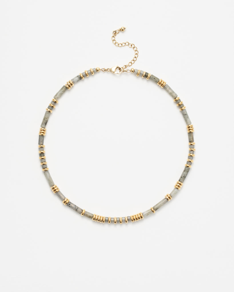 Yara Necklace Grey