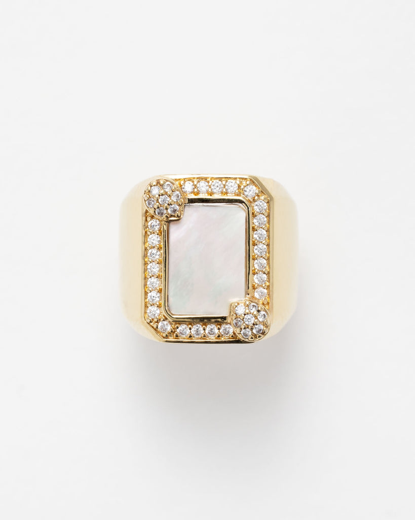 Aura Cream Ring