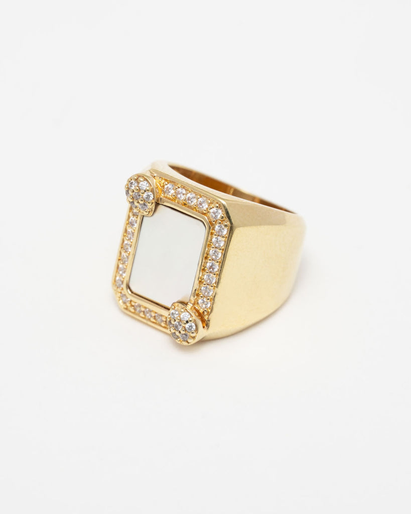 Aura Cream Ring