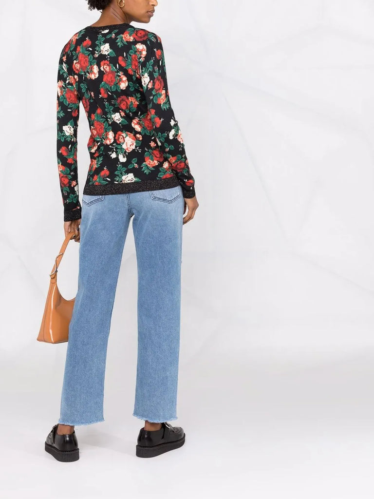 High-rise boyfriend fit Denim Jeans