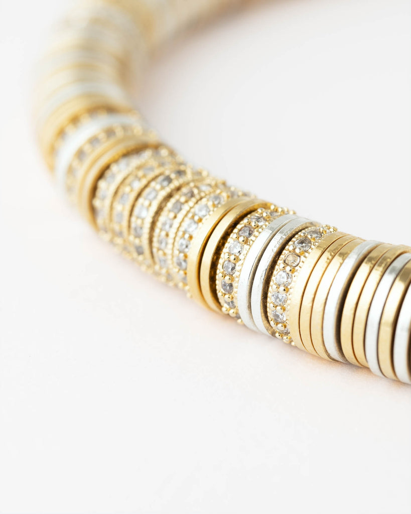 Gold Rondelle Necklace