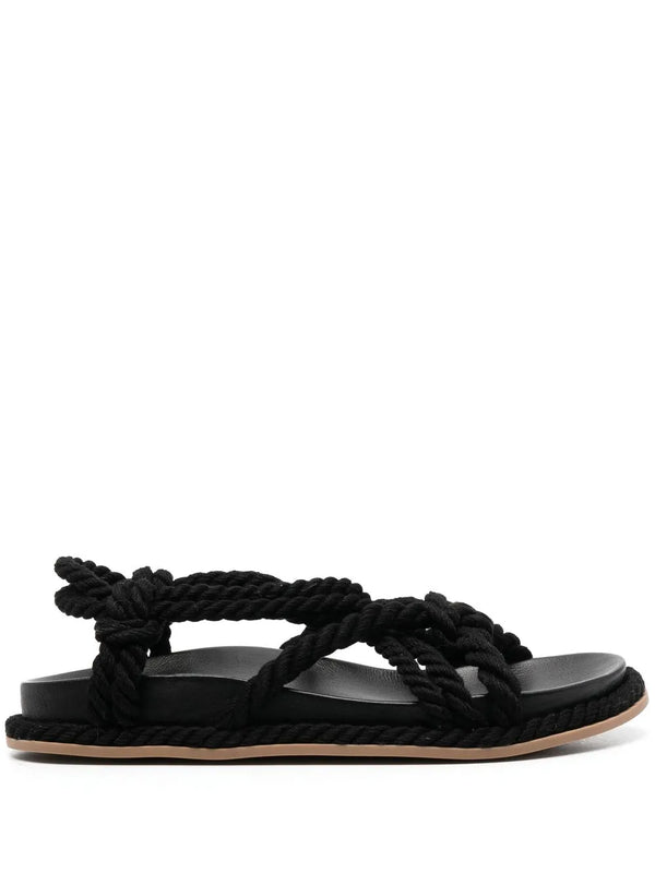 Suri twisted rope sandals
