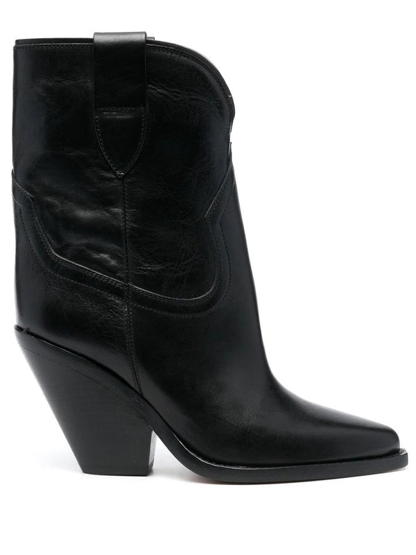 Leyane 90mm leather boots