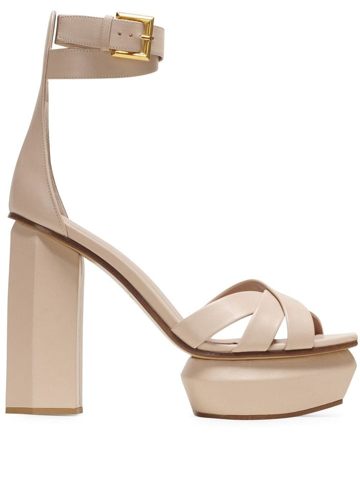 Balmain Ava platform pumps by Balmain at SKALA Boutique