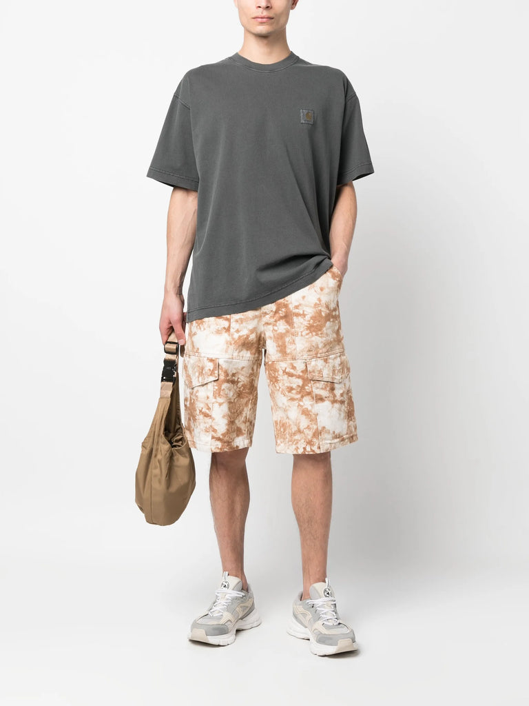 logo-patch cotton T-shirt