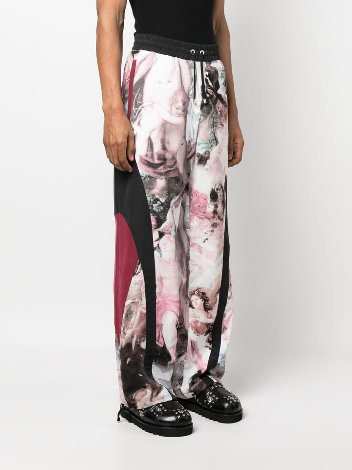 Balmain Pastel-print track pants by Balmain