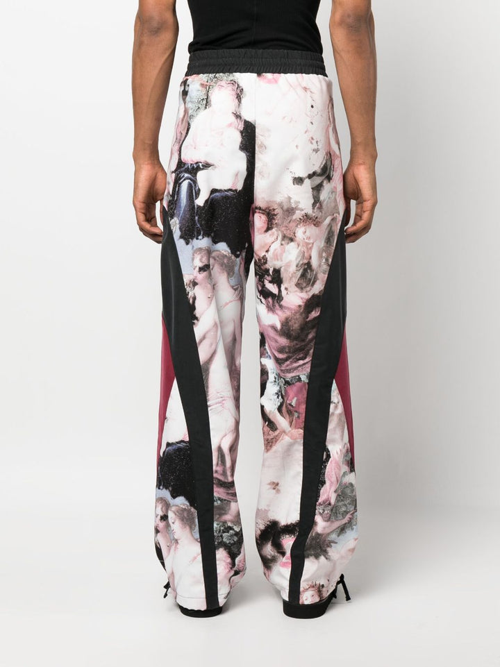 Balmain Pastel-print track pants by Balmain