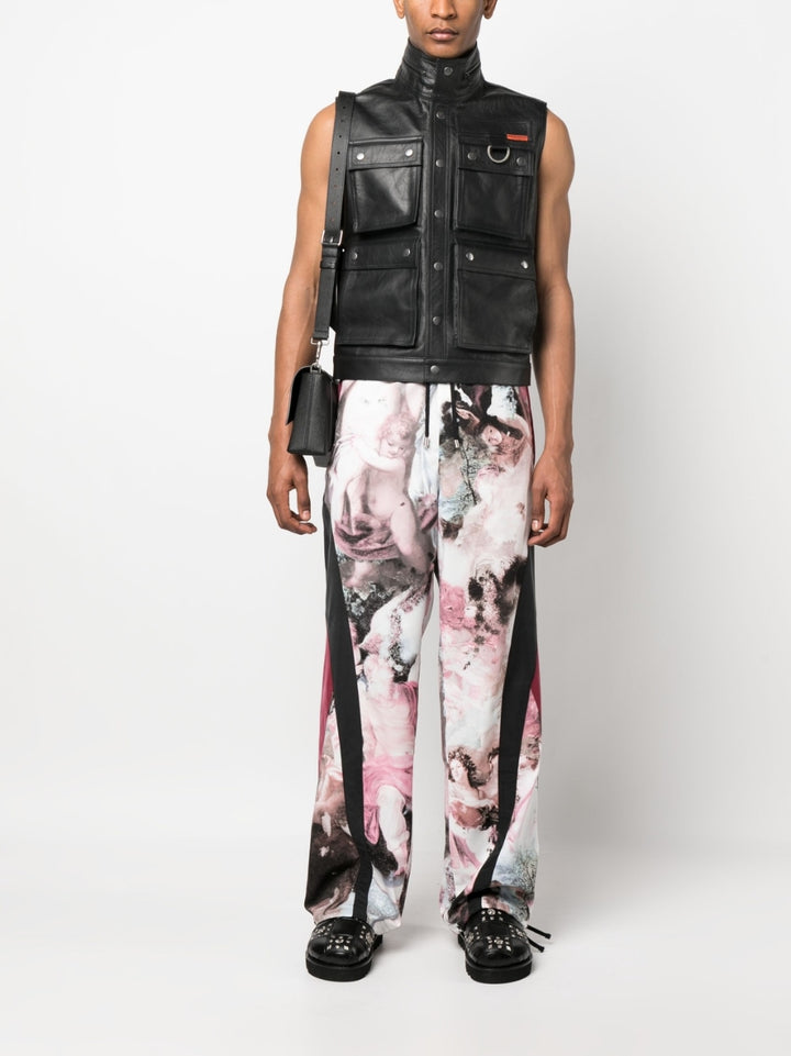 Balmain Pastel-print track pants by Balmain