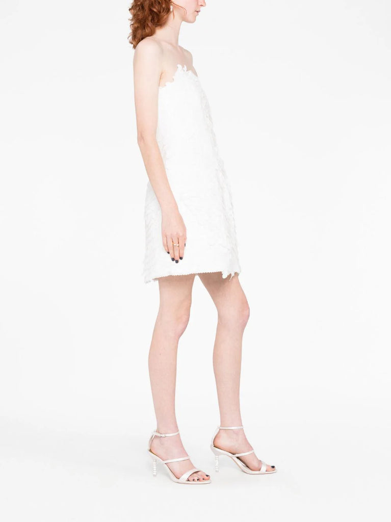 Tama filigree-embellished minidress