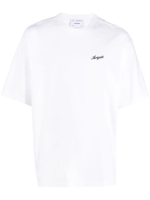 logo-embroidered T-shirt