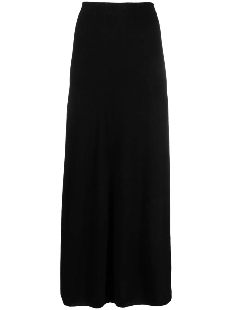 wool maxi skirt