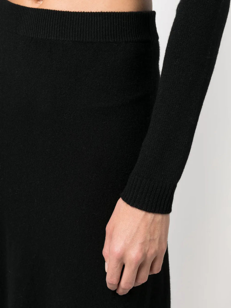 wool maxi skirt