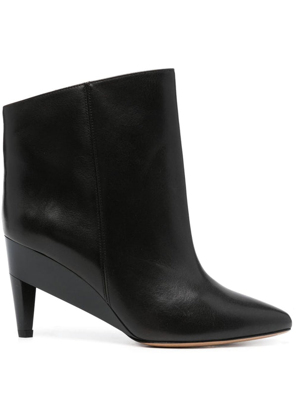 Dylvee 80mm pointed-toe boots