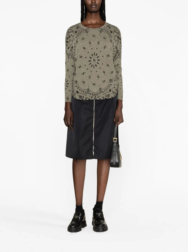 crew-neck cashmere sweater