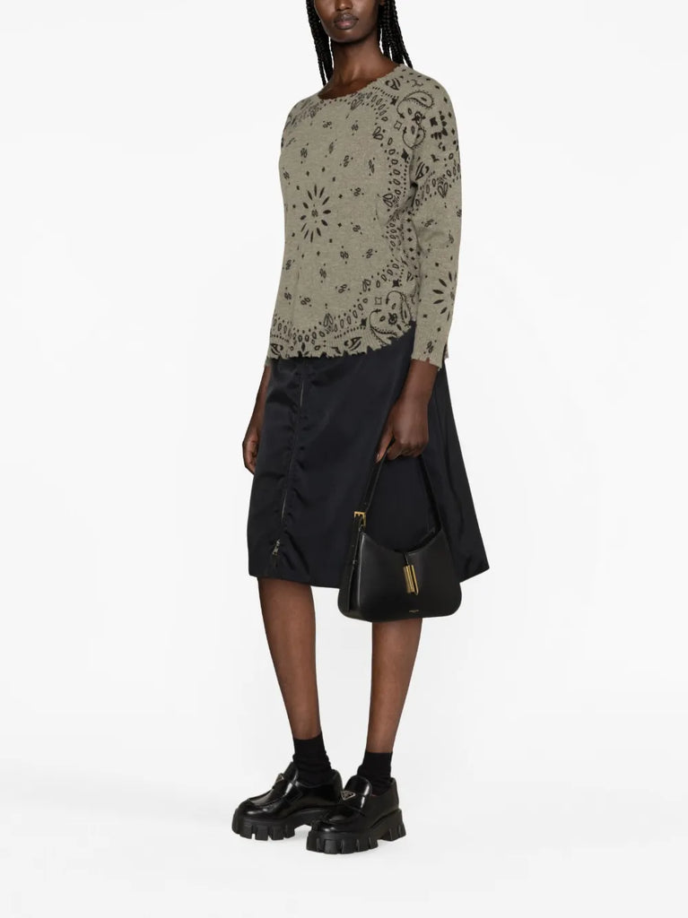 crew-neck cashmere sweater