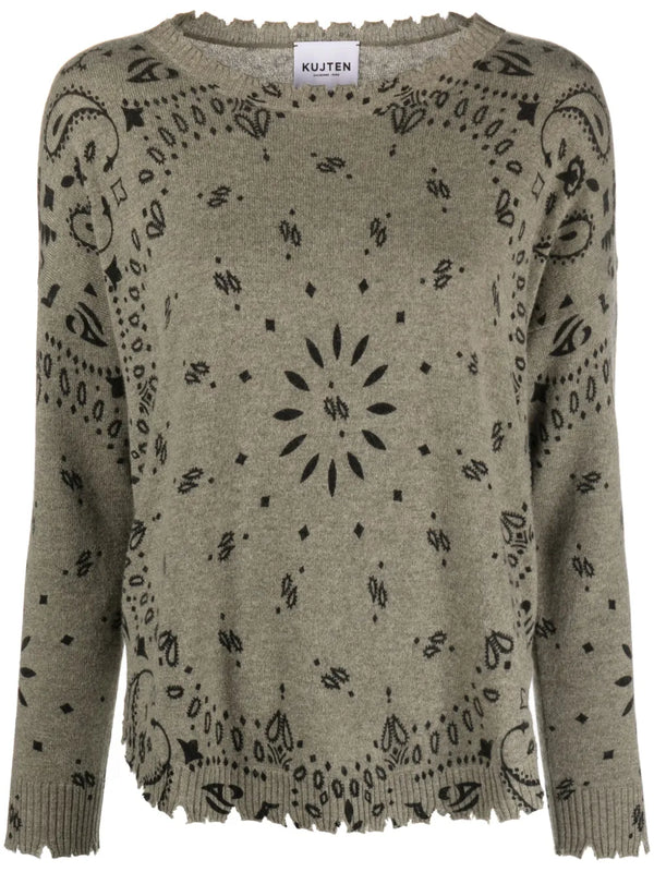 crew-neck cashmere sweater
