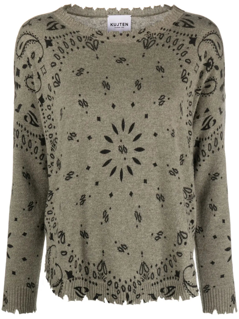 crew-neck cashmere sweater