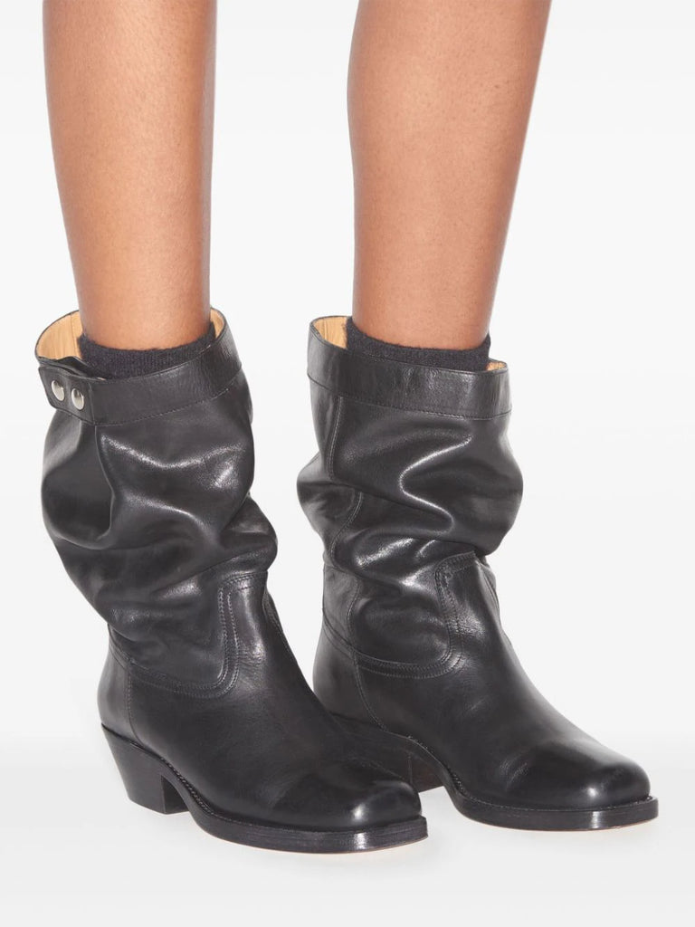 Ademe Lederstiefel 