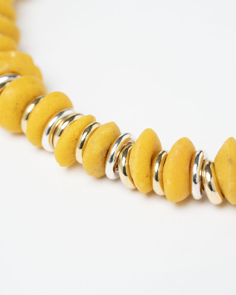 Yellow Thalia Necklace