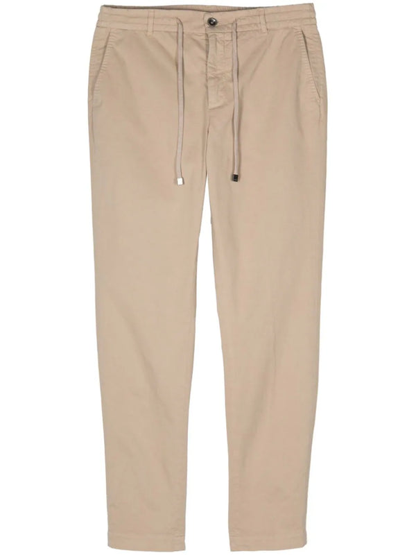 elasticated-waistband trousers