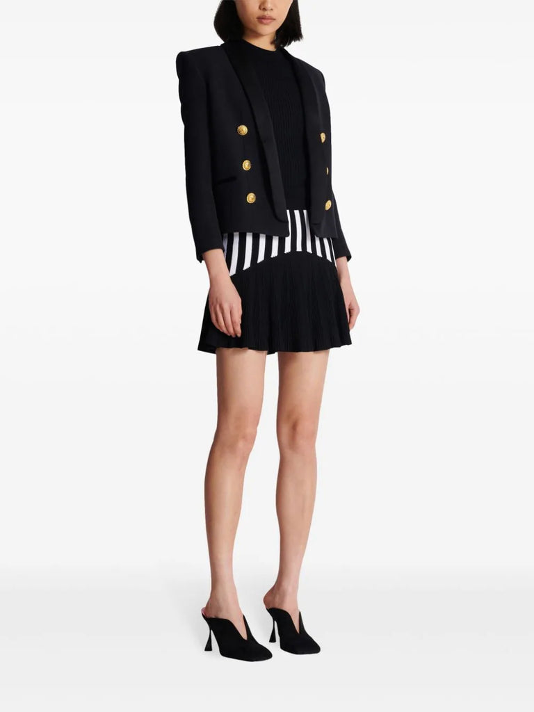 zweireihiger Wollblazer 