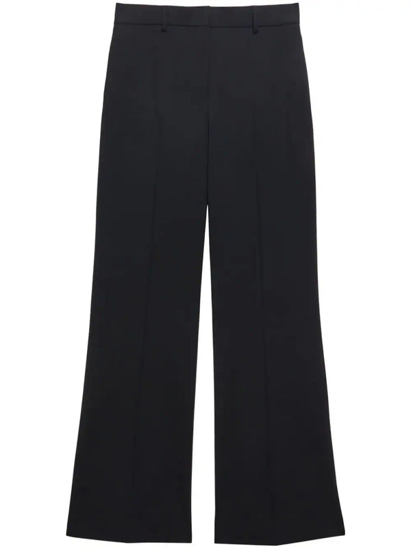 tailored cotton trousers