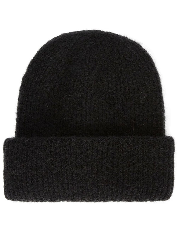 turn-up knitted beanie