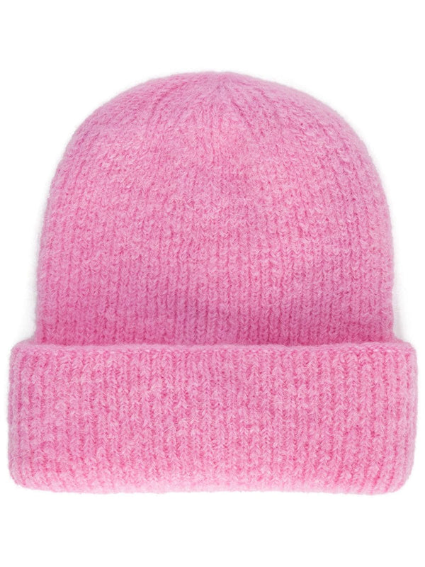 turn-up knitted beanie