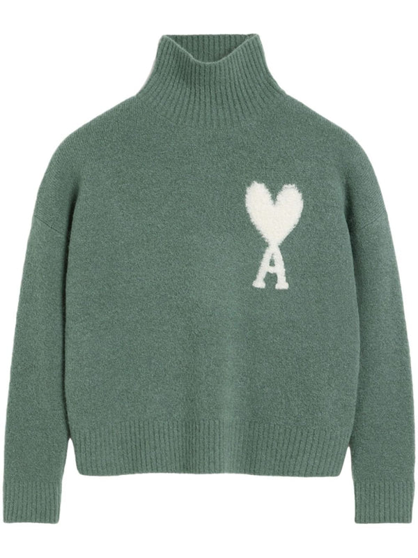 Ami de Coeur funnel neck sweatshirt