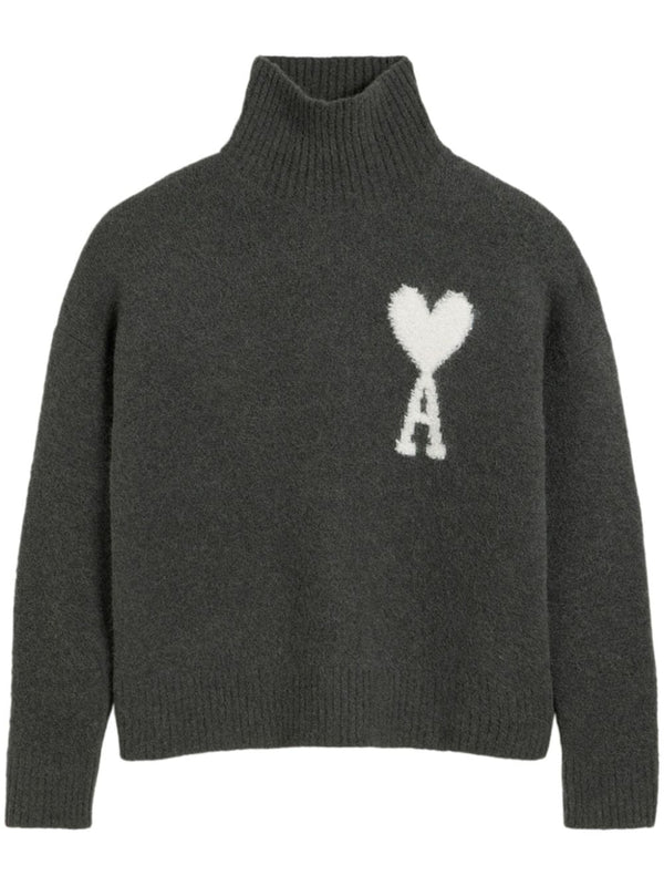 Ami de Coeur funnel neck sweatshirt